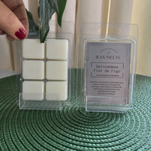 Pastilha Aromática - Wax Melts Delicadeza Flor de Figo - c/ Óleo Essencial de Mandarina